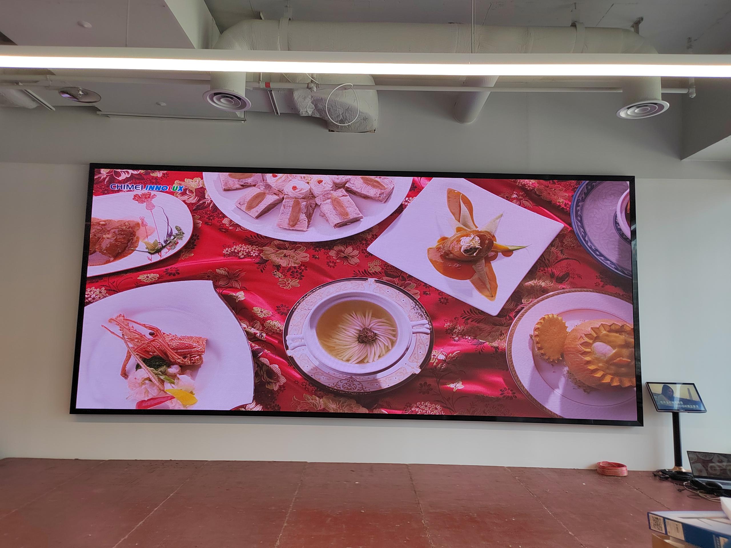 深圳南山展會(huì)展廳LED顯示屏P2.5高清顯示！